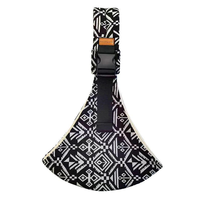 Baby Sling Carrier Dark Leopard Print